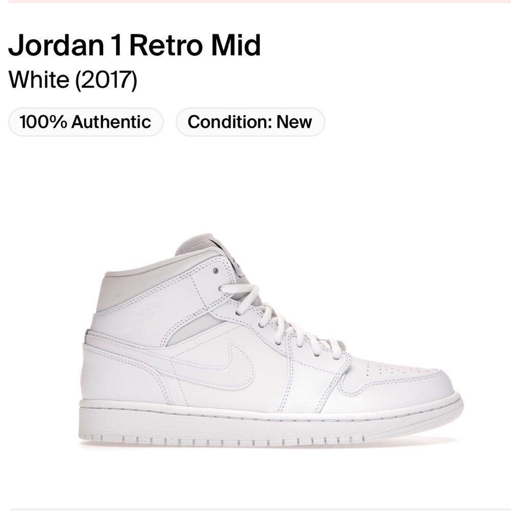 Jordan 1 Retro Mid (2017) - Picture 1 of 1